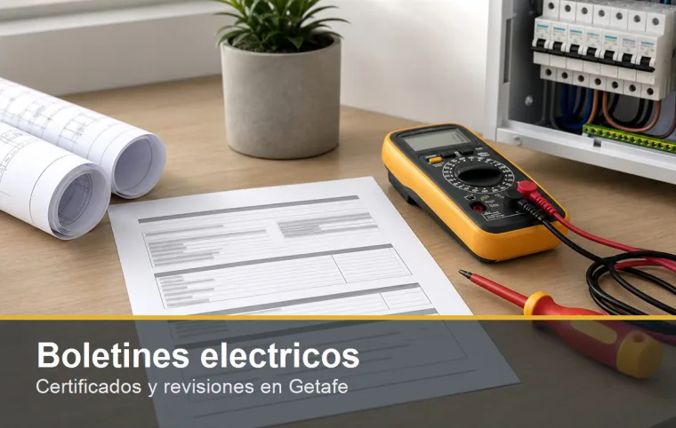 Boletines electricos en Getafe